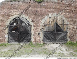 doors wooden double old 0001